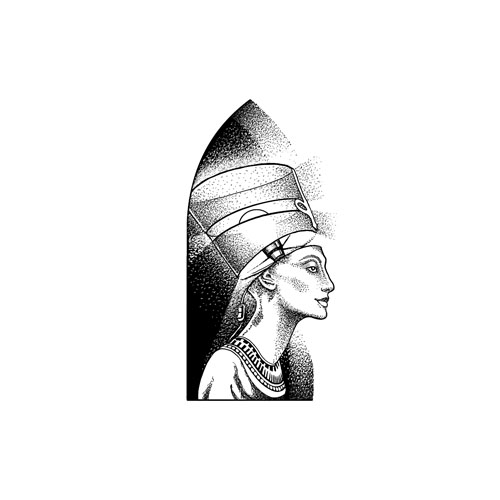 The Nefertiti Bust by Thutmose